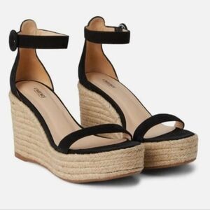 L'Agence NEW Platform Espadrille Wedge Sandal